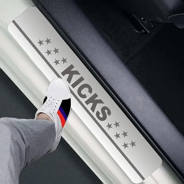 Sill_Plate/Door_Foot_Step_in_Stainless_Steel_Non_led_Self-Adhesive_Car_Door_Entry_Guard_Protector_Kicks.(Set_of_4_Pcs)