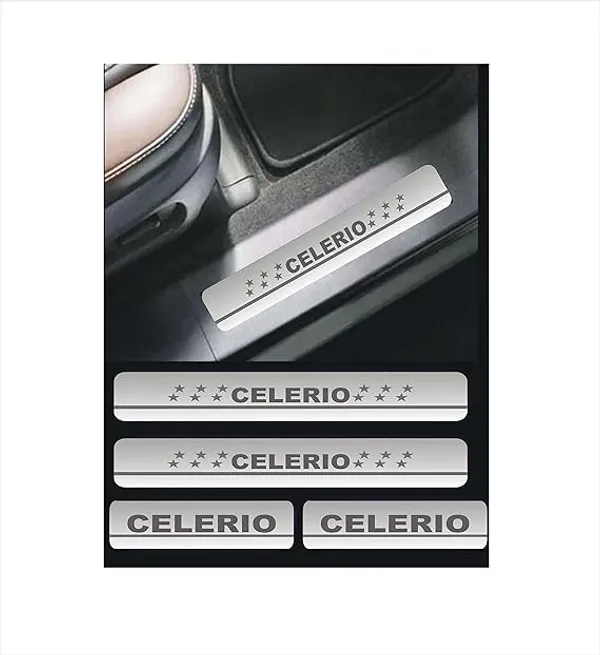 Sill_Plate/Door_Foot_Step_in_Stainless_Steel_Non_led_Self-Adhesive_Car_Door_Entry_Guard_Protector_Celerio.(Set_of_4_Pcs)