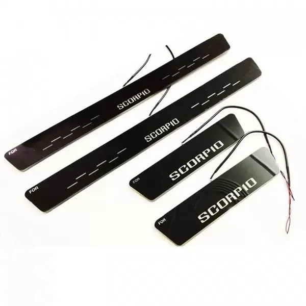 Accomplice_LED_Door_Foot_Step_scuff_plate_welcome_light_for_Scorpio_Set_of_4
