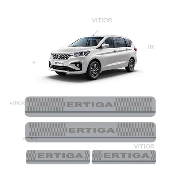Sill_Plate/Door_Foot_Step_in_Stainless_Steel_Non_led_Self-Adhesive_Car_Door_Entry_Guard_Protector_Ertiga.(Set_of_4_Pcs)