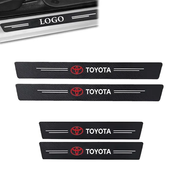 Carbon_Fibre_Automobile_Carbon_Door_Sill_Protector_Toyota,_Set_of_4,_Anti-Scratch_Protection_Hyryder_|_Crysta_|_Taisor_|_Hycross_|_Glanza_|_Fortuner