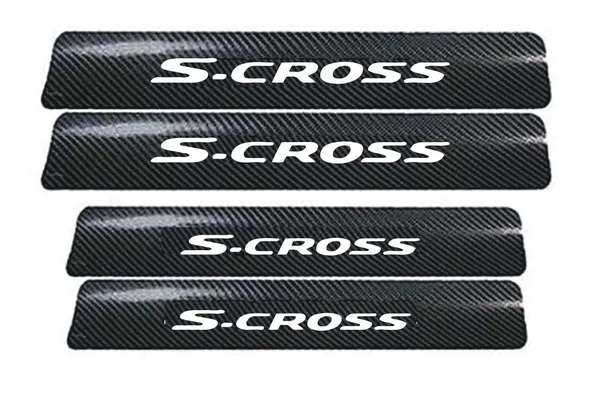 Automobile_Carbon_Door_Sill_Protector_S_Cross,_Set_of_4,_Anti-Scratch_Protection_Wrap_Film_Self-Adhesive_Tape.