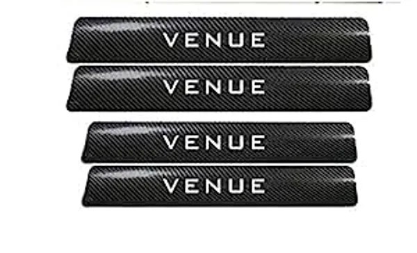 Automobile_Carbon_Door_Sill_Protector_Venue,_Set_of_4,_Anti-Scratch_Protection_Wrap_Film_Self-Adhesive_Tape.