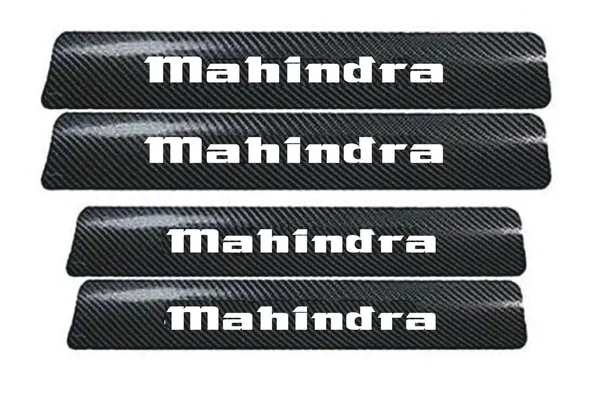 Automobile_Carbon_Door_Sill_Protector_Mahindra,_Set_of_4,_Anti-Scratch_Protection_Wrap_Film_Self-Adhesive_Tape
