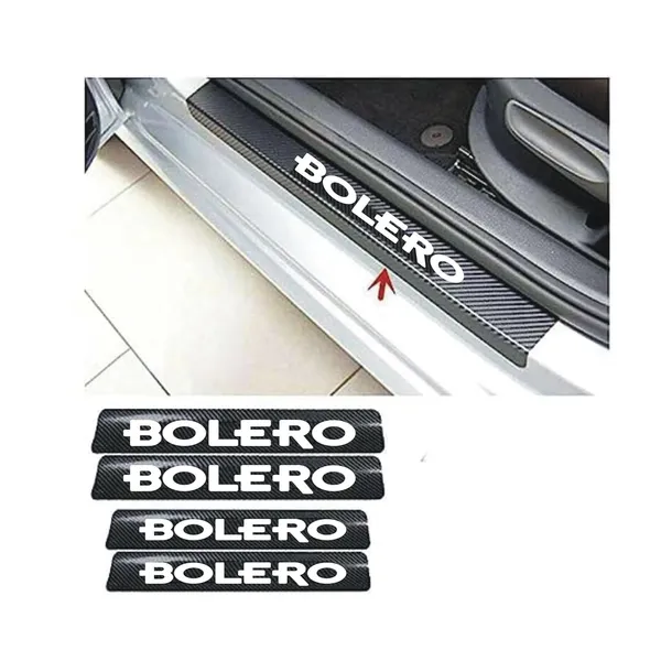 Automobile_Carbon_Door_Sill_Protector_Bolero,_Set_of_4,_Anti-Scratch_Protection_Wrap_Film_Self-Adhesive_Tape