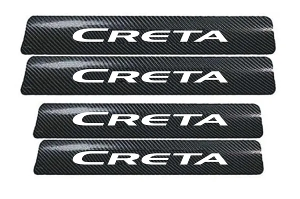 Automobile_Carbon_Door_Sill_Protector_Creta,_Set_of_4,_Anti-Scratch_Protection_Wrap_Film_Self-Adhesive_Tape