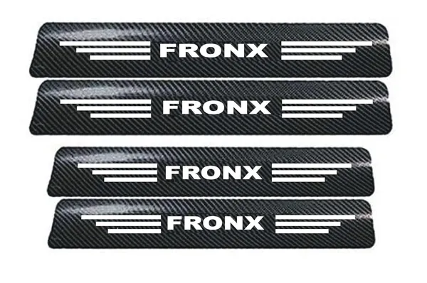 Car_Door_Sill_Protectors_for_Fronx,_4_Pcs_Reflective_Carbon_Fiber_Vinyl_Threshold_Sticker_Decorative_Car_Door_Scuff_Plate,Anti-Scratch,_Anti-Dirty,