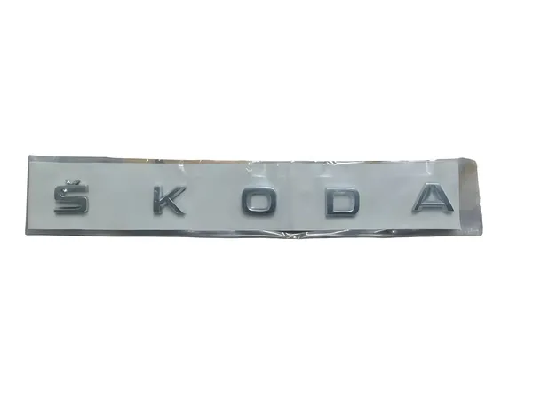 Emblem_car_Chrome_Letters_Decal/Monogram_Bonnet_Stickers_Accessories_Alphabets_in_Chrome_for_Skoda.