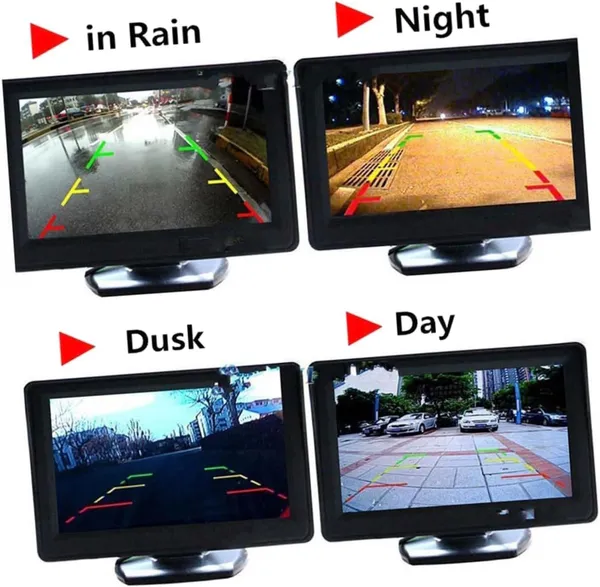 4.3-Inch_Car_Rear_View_Monitor_with_Sunshade_|_TFT_LCD_Display_for_Reverse_Camera_|_AV_Input_with_RCA_Connectors_|_Universal_Backup_Screen_for_Parking_Assistance