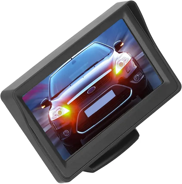 4.3-Inch_Car_Rear_View_Monitor_with_Sunshade_|_TFT_LCD_Display_for_Reverse_Camera_|_AV_Input_with_RCA_Connectors_|_Universal_Backup_Screen_for_Parking_Assistance