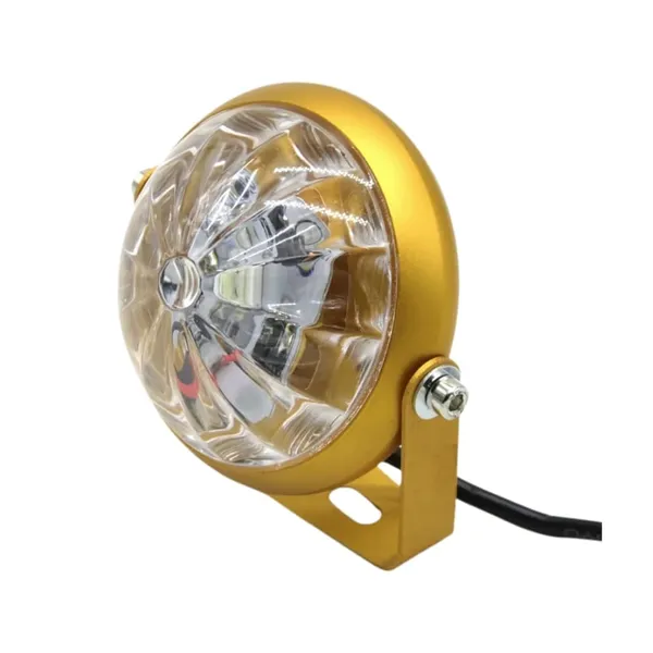 Round_Led_Gold_10W_Round_LED_Motorcycle/ATV_Auxiliary_Light_–_High‑Power_Spot_Beam,_Waterproof_IP67,_Aluminum_Housing,_Universal_Mount_for_Bike.