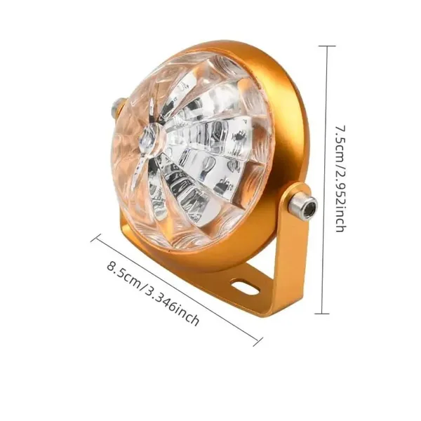 Round_Led_Gold_10W_Round_LED_Motorcycle/ATV_Auxiliary_Light_–_High‑Power_Spot_Beam,_Waterproof_IP67,_Aluminum_Housing,_Universal_Mount_for_Bike.