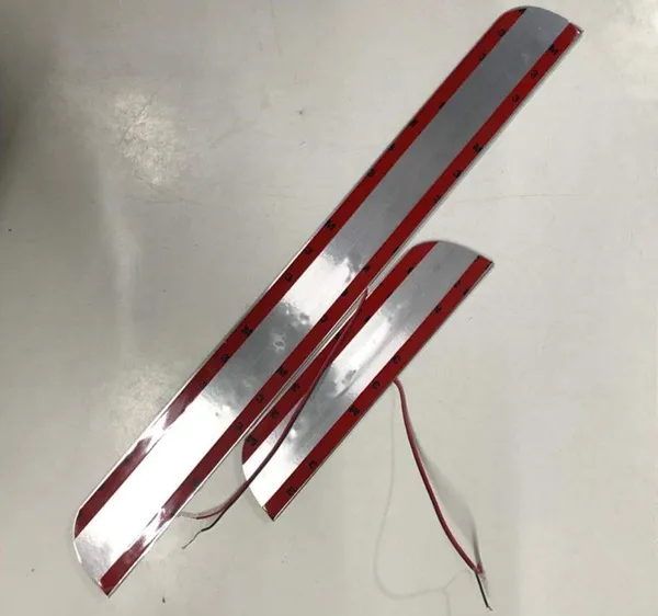 Mirror_finish_LED_Door_Sill_Foot_Step_Plates_compatible_for_XUV_300_(Blue)_Pack_of_4