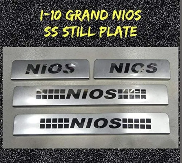 Sill_Plate/Door_Foot_Step_in_Stainless_Steel_Non_led_Self-Adhesive_Car_Door_Entry_Guard_Protector_Nios_(Pack_of_4)
