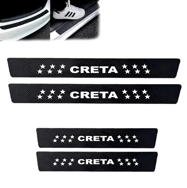 Car_Door_Sill_Protectors_for_Creta,_4_Pcs_Reflective_Carbon_Fiber_Vinyl_Threshold_Sticker_Decorative_Car_Door_Scuff_Plate,Anti-Scratch_(Pack_of_4)