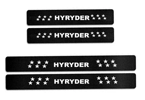 Car_Door_Sill_Protectors_for_Hyryder_4_Pcs_Reflective_Carbon_Fiber_Vinyl_Threshold_Sticker_Decorative_Car_Door_Scuff_Plate,Anti-Scratch_(Pack_of_4)