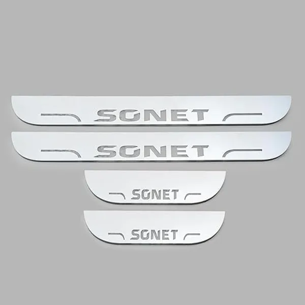 car_Accessories_Sonet_Door_Foot_Step_|_Sill_Plate_Blue_Led_Silver_Mirror_Finish_(Pack_of_4_Pcs)