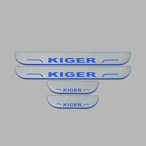 car_Accessories_Kiger_Door_Foot_Step_|_Sill_Plate_Blue_Led_Silver_Mirror_Finish_(Pack_of_4_Pcs)