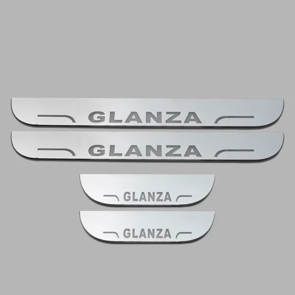 car_Accessories_Glanza_Door_Foot_Step_|_Sill_Plate_Blue_Led_Silver_Mirror_Finish_(Pack_of_4_Pcs)