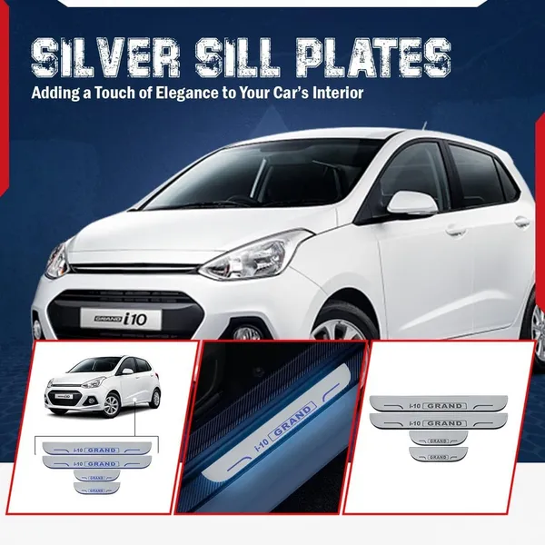 car_Accessories_I-20_Door_Foot_Step_|_Sill_Plate_Blue_Led_Silver_Mirror_Finish_(Pack_of_4_Pcs)
