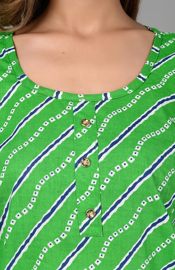 Green_Printed_Cotton_Straight_Kurti_For_Women