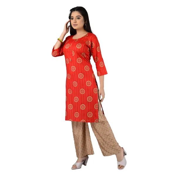 Multicolor_New_Kurta_Pant_Set_For_Women