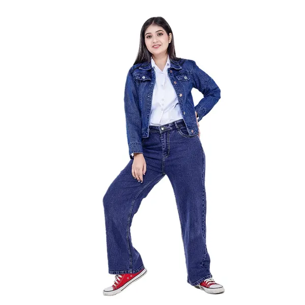 Blue_Comfort_Fit_I_Flared_I_Boot_Leg_Jeans_For_Women