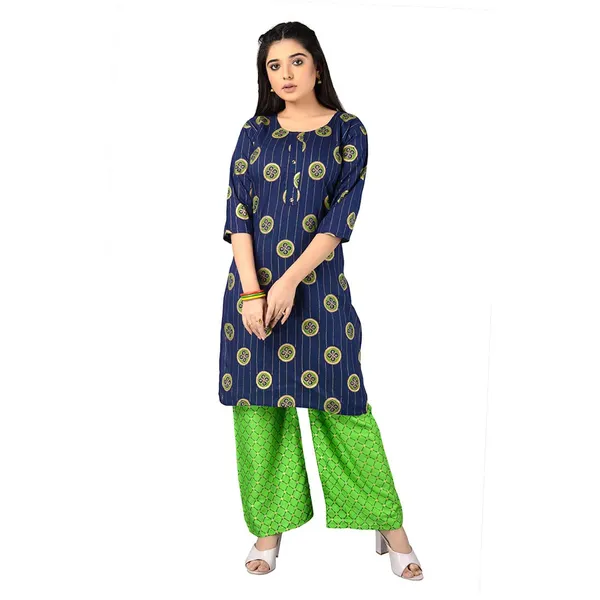 Multicolor_New_Kurta_Pant_Set_For_Women