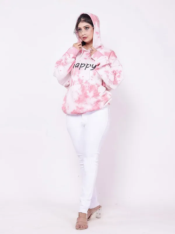 Multicolor_Cotton_Tie_&_Dye_Pull_On_Full_Sleeves_Hooded_Loose_Sweatshirt_With_Kangaroo_Pocket_For_Women