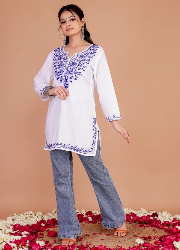 Royal_Kashmir_Handcrafted_Embroidery_Short_Kurti_Made_in_Premium_Quality_Rayon