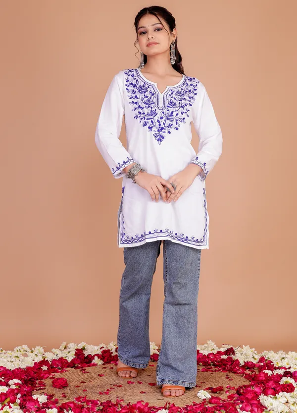 Royal_Kashmir_Handcrafted_Embroidery_Short_Kurti_Made_in_Premium_Quality_Rayon