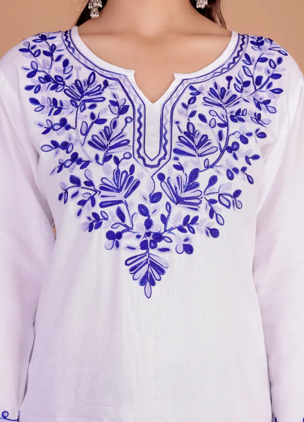 Royal_Kashmir_Handcrafted_Embroidery_Short_Kurti_Made_in_Premium_Quality_Rayon