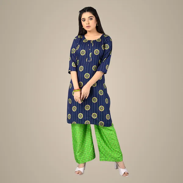 Multicolor_New_Kurta_Pant_Set_For_Women