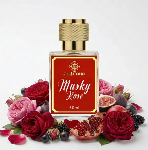AL_FANA_Musky_Rose_Perfume_for_Men_And_WomenLong_Lasting_Unisex_Luxury_Fragrance30ml_Eau_de_ParfumPremium_Attar-Inspired_ScentSpecial_Occasion_PerfumeIdeal_Gift