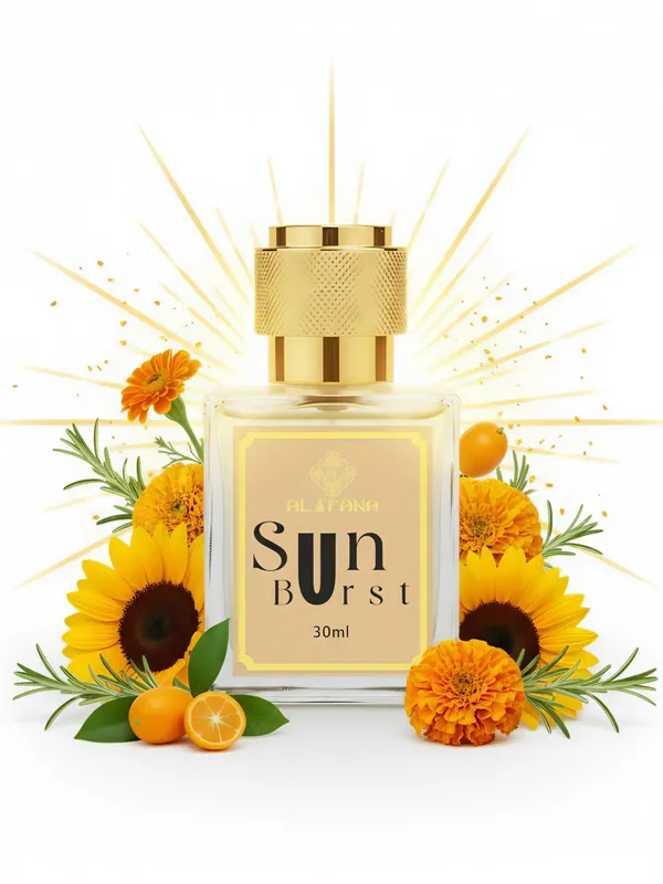 AL_FANA_Sun_Burst_Perfume_for_Men_And_WomenLong_Lasting_Unisex_Luxury_Fragrance30ml_Eau_de_ParfumPremium_Attar-Inspired_ScentSpecial_Occasion_PerfumeIdeal_Gift