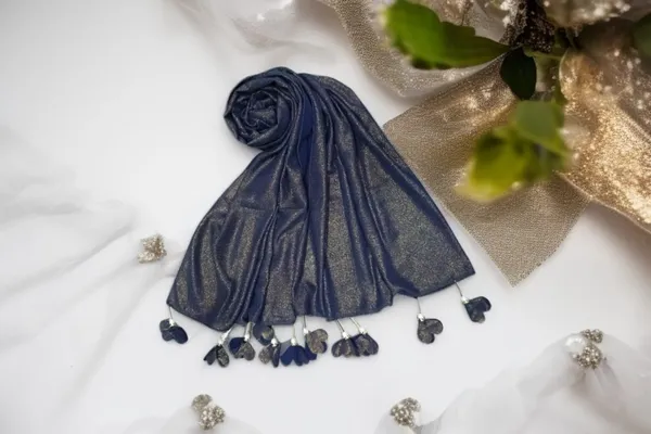 Blue_Premium_Malaysian_Diamond_Georgette_Shimmer_Heart_Latkan_Hijab_|_170_Cm_By_80_Cm