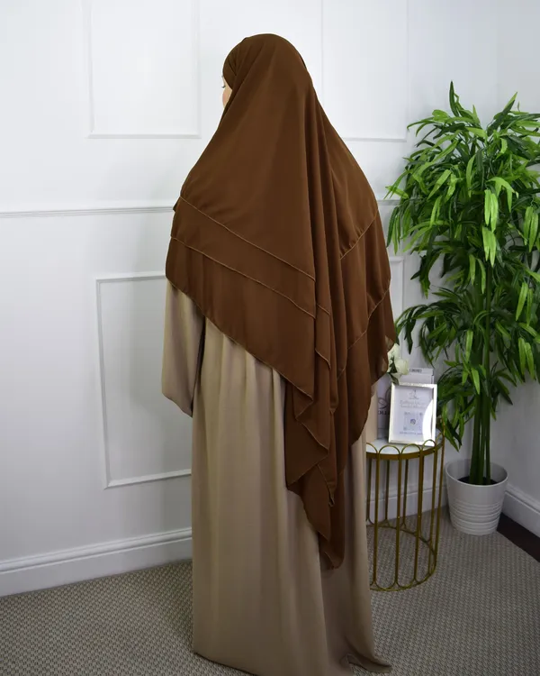 Burnt_Brown_Momin_Premium_Khimar_Hijab_Triple_Layer_Khimar_Hijab