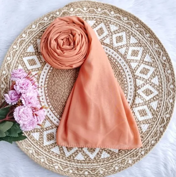 Dark_Purple_Premium_Malaysian_Plain_Shimmer_Georgette_Shimmer_Hijab_|_170_Cm_By_80_Cm