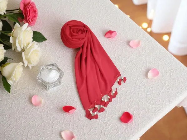 Red_Premium_Malaysian_Diamond_Georgette_Heart_Latkan_Hijab_|_170_Cm_By_80_Cm