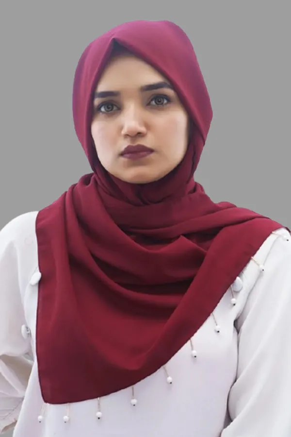 Maroon_Premium_Malaysian_Diamond_Pearl_Georgette_/Moti_Latkan_Hijab_|_170_Cm_By_80_Cm