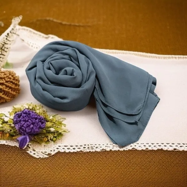 Cement_Grey_Premium_Malaysian_Diamond_Georgette_Hijab_|_170_Cm_By_80_Cm