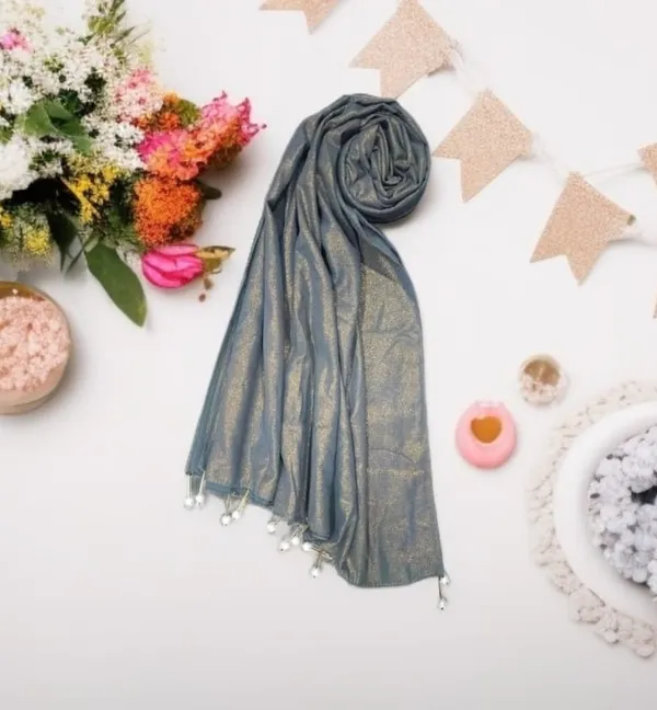Cement_Grey_Premium_Malaysian_Shimmer_Latkan_Georgette_Shimmer_Latkan_Hijab_|_170_Cm_By_80_Cm