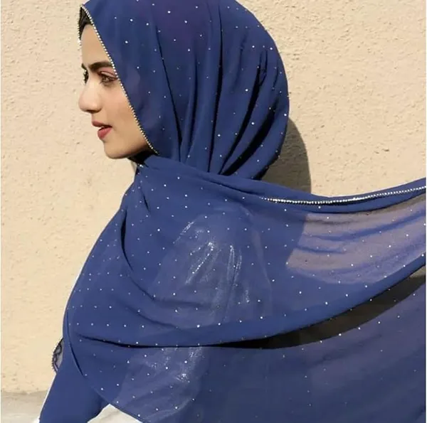 Blue_Premium_Malaysian_Lace_Diamond_Georgette_Hijab_Lace_Hijab_With_Diamond_And_Rhinestone_|_170_Cm_By_80_Cm