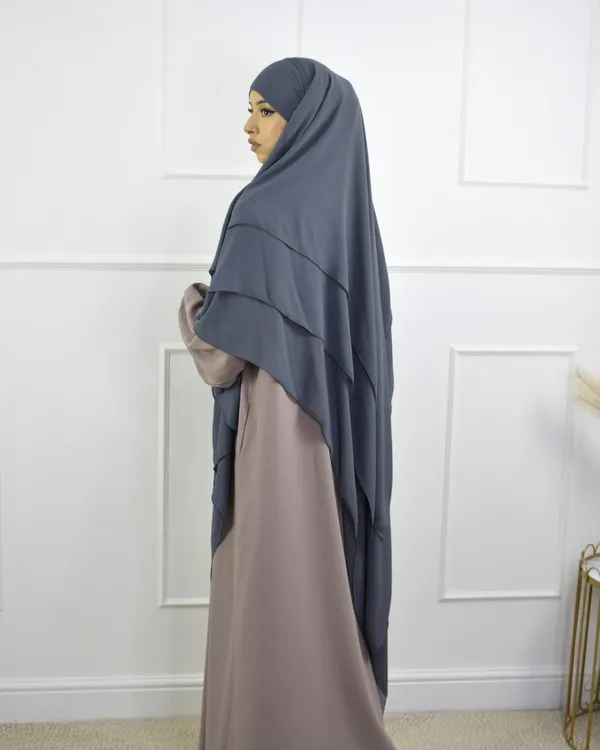 Cement_Grey_Momin_Premium_Khimar_Hijab_Triple_Layer_Khimar_Hijab
