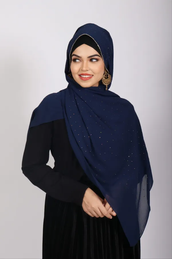 Navy_Blue_Premium_Malaysian_Lace_Diamond_Georgette_Hijab_Lace_Hijab_With_Diamond_And_Rhinestone_|_170_Cm_By_80_Cm