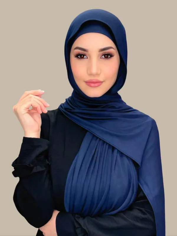 Navy_Blue_Premium_Quality_Bamboo_Jersey_Hijab_|_190Cm_By_80_Cm