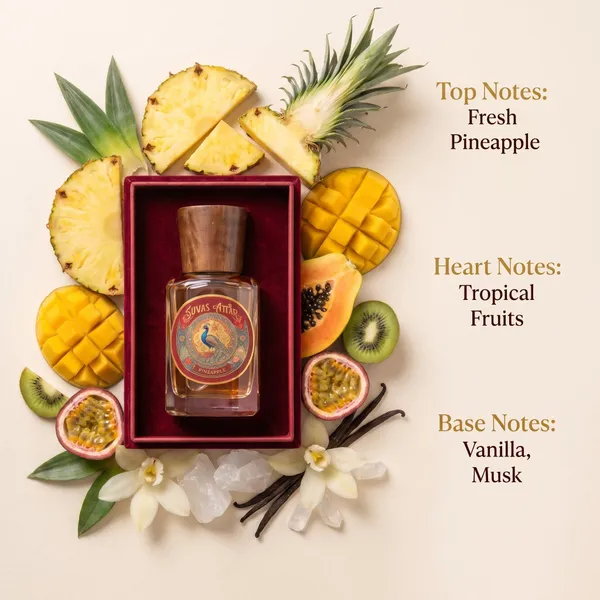 Suvasattar_Pineapple_Coconut_Tropical_Fruity_Attar