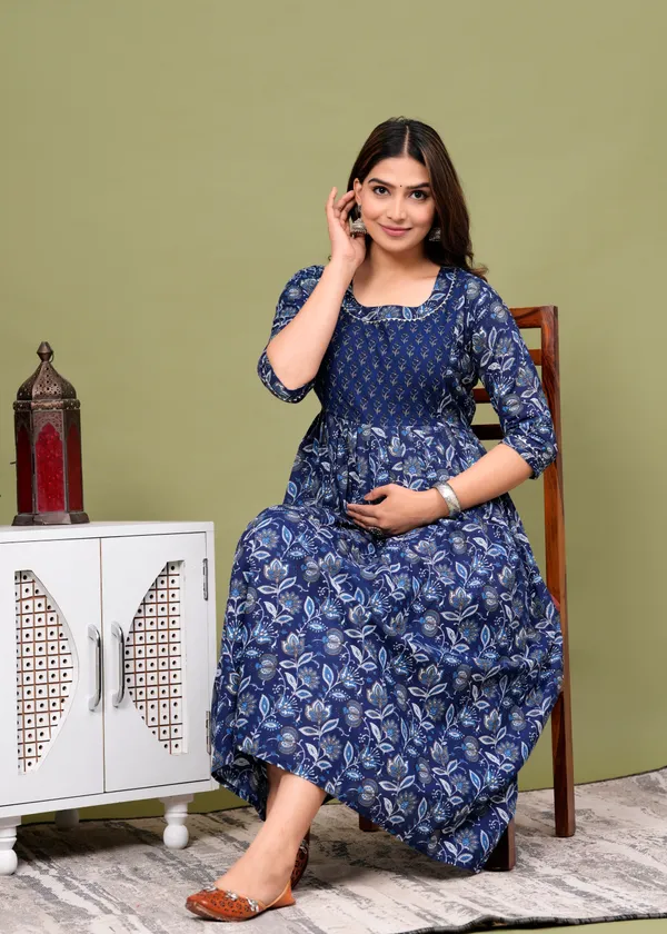 Pack_of_2_Pure_Cotton_Printed_Maternity_Kurti_|_For_Women