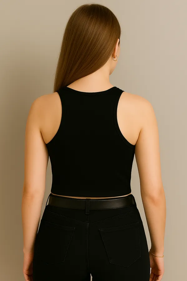 Black_Cotton_Premium_Lycra_Notch-Neck_Sleeveless_Crop_Top_For_Women
