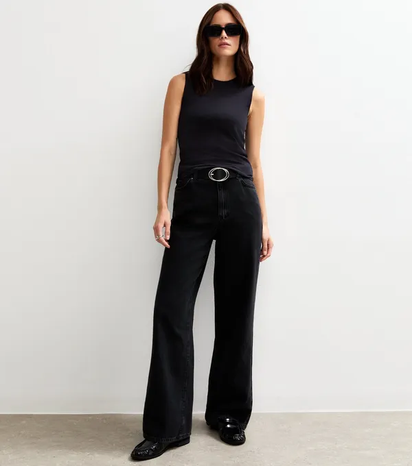 Black_Cotton_Premium__Sleeveless_Top_For_Women